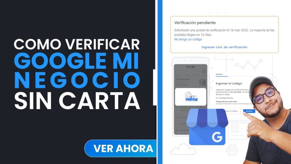 No puedo verificar Google My Business